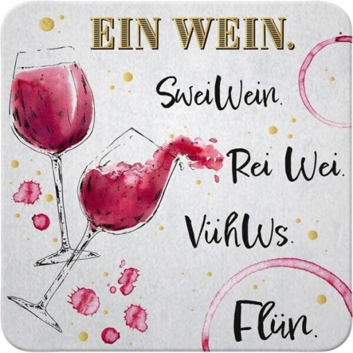 Sheepworld Untersetzer - Ein Wein