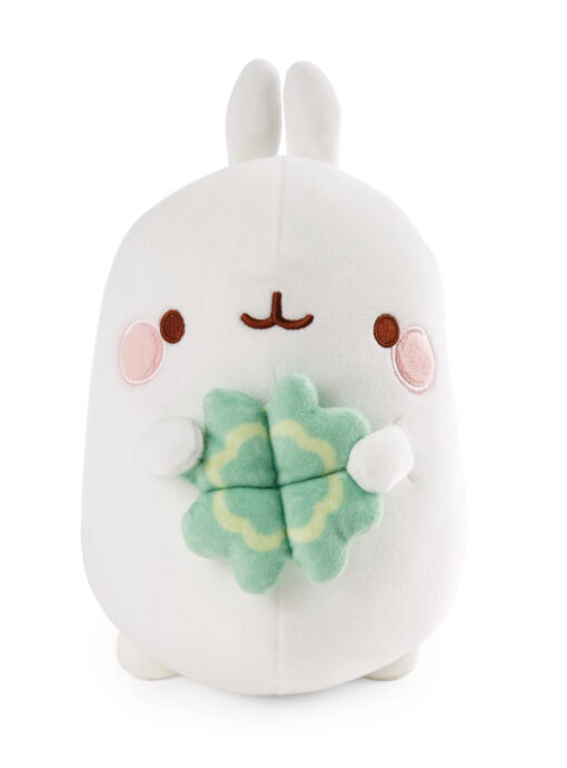 NICI Kuscheltier "Molang" mit Kleeblatt, 16 cm