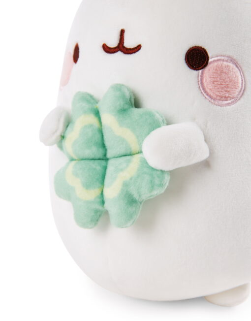 NICI Kuscheltier "Molang" mit Kleeblatt, 16 cm