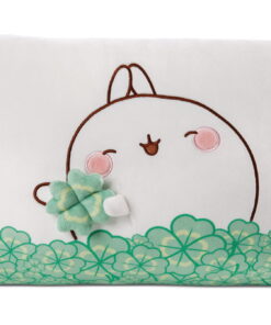 NICI Kissen "Molang" mit Kleeblatt 43x25 cm