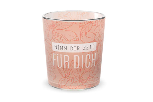 Geschenk für Dich - Windlicht "Nimm dir Zeit" - Relax