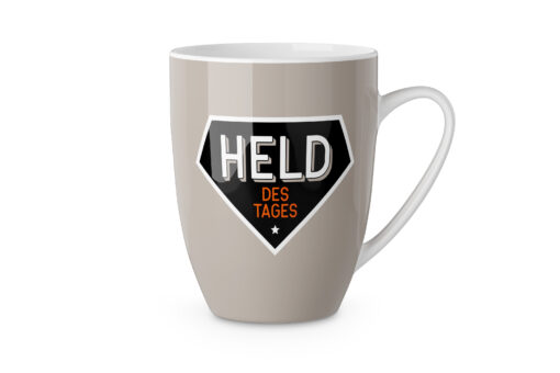 Becher "Held" - Geschenk für Dich - Manntastisch