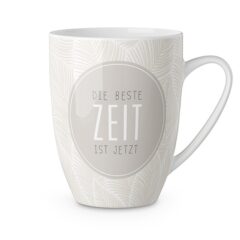 Geschenk für Dich - Becher "Die beste Zeit" - Relax