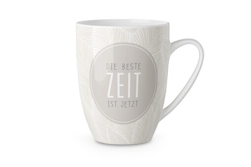 Geschenk für Dich - Becher "Die beste Zeit" - Relax