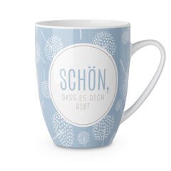 Geschenk für Dich - Becher "Schön, dass es dich gibt" - Relax