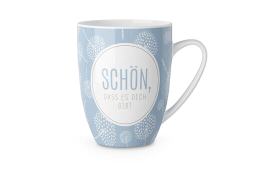 Geschenk für Dich - Becher "Schön, dass es dich gibt" - Relax