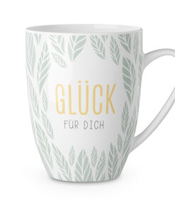 Geschenk für Dich - Becher "Glück für Dich" - Relax