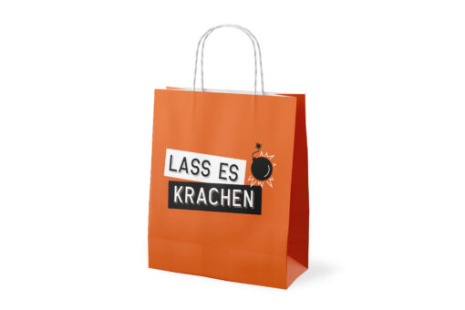 LaVida Geschenktüte "Lass krachen" - Manntastisch