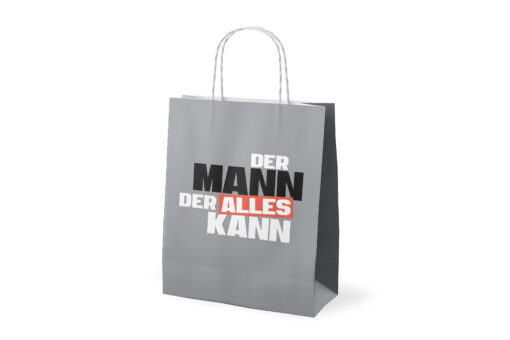 Geschenktüte "Mann Kann" - Geschenk für Dich - Manntastisch