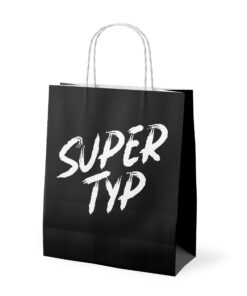 Geschenktüte "Super Typ" - Geschenk für Dich - Manntastisch