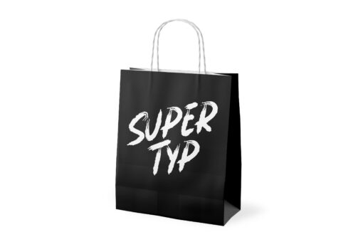 Geschenktüte "Super Typ" - Geschenk für Dich - Manntastisch