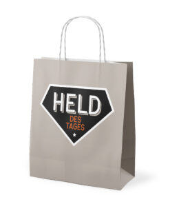 Geschenktüte "Held" - Geschenk für Dich - Manntastisch