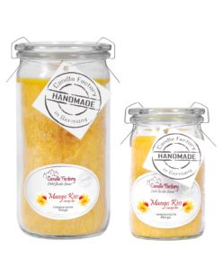 Candle Factory Duftkerze - Mango Kiss im Weck-Glas