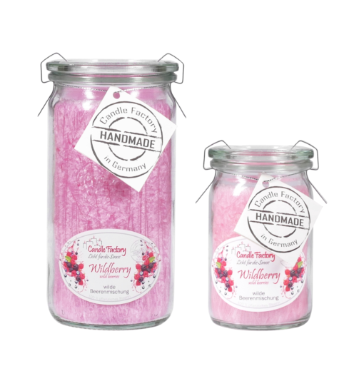 Candle Factory Duftkerze - Wildberry im Weck-Glas