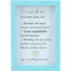 Mini-Bilderrahmen mit Schriftzug "Freund:in"