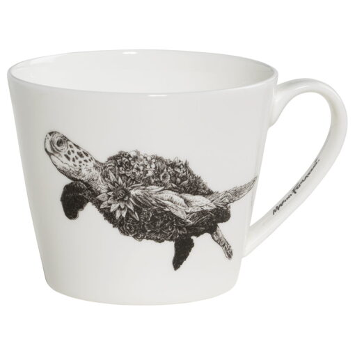 M&W Porzellan-Becher "Sea Turtle" in Geschenkbox