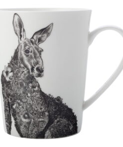 M&W Porzellan-Becher "Kangaroo" in Geschenkbox