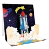 Pictura Pop-up Karte "Rakete"