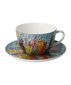 James Rizzi - Milchkaffeetasse "My New York City Day"