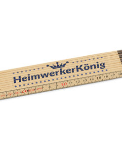 Geschenk für Dich – Zollstock “Heimwerkerkönig” – Mann/Durst