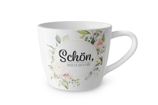 Maxi-Becher "Schön" (Lovely) - Geschenk für Dich