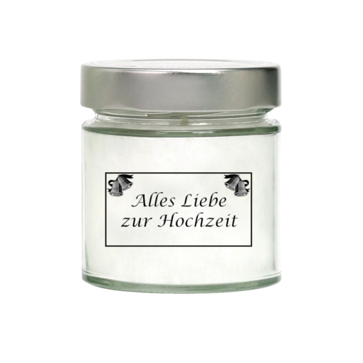 Duftkerze Alles Liebe zur Hochzeit zum Geburtstag - Candle Factory