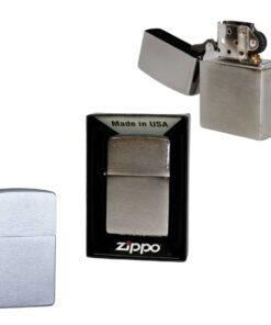 Zippo Feuerzeug Chrome Gebürstet