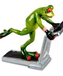 Formano Frosch auf Laufband, hellgrün - Froschhausen