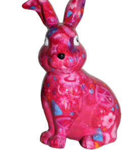 Pomme-Pidou Spardose "Hase Helena" Pink