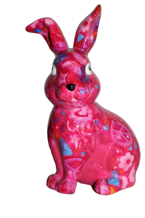 Pomme-Pidou Spardose "Hase Helena" Pink