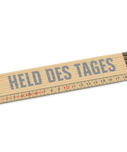 Geschenk für Dich – Zollstock “Held des Tages” – Manntastisch