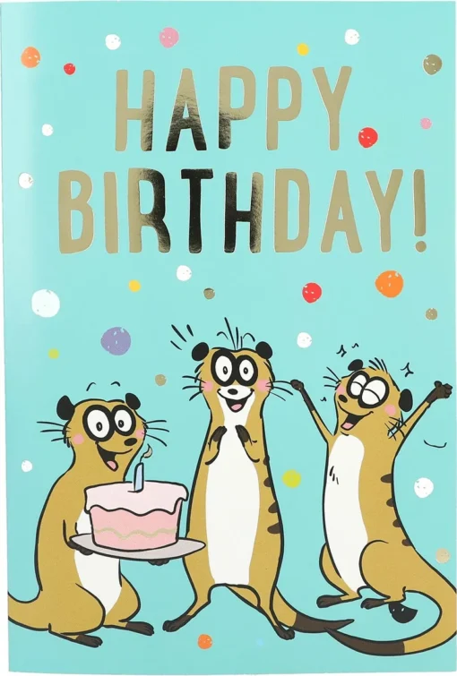 Jump Outs Musikkarte "Happy Birthday"
