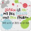 Sheepworld Untersetzer - Leben ist das mit der Freude...