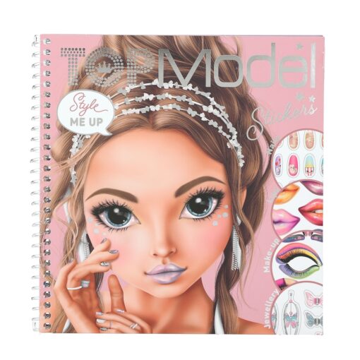 TOPModel Dress Me Up Stickerbuch - Glitter Queen