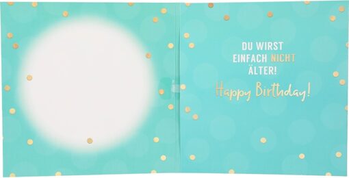 Musikkarte 29. Geburtstag ...schon wieder