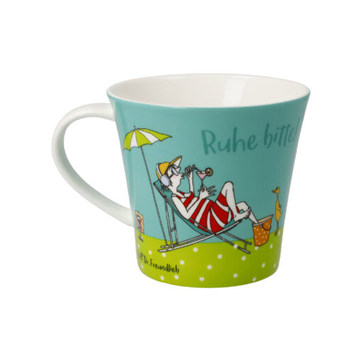 Barbara Freundlieb - Tasse "Ruhe Bitte!"