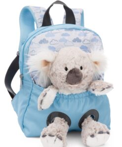 NICI Rucksack hellblau mit Koala Plüschtier 25cm