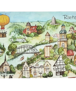 Frühstücksbrettchen Rinteln - Wimmelbild