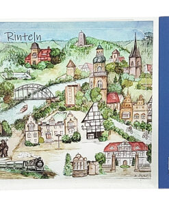 Aufkleber Rinteln - Wimmelbild