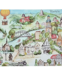 Tischset Rinteln Wimmelbild