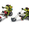 Formano Frosch Biker, hellgrün - Froschhausen