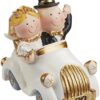 Spardose Goldhochzeit-Paar im Auto