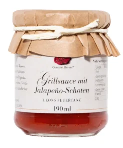 Gourmet Berner® Grillsauce mit Jalapeñoschoten