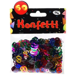 Konfetti "Zahlen" zum 60. Geburtstag