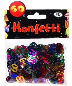 Konfetti "Zahlen" zum 60. Geburtstag