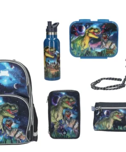 Dino World Schulrucksack-SET GALAXY - Kollektion 2025 - mit GRATIS Wundertüte