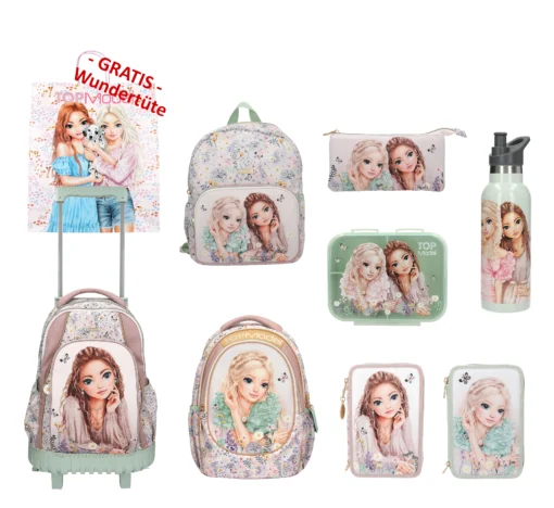 TOPModel Schulrucksack-SET SUMMER FEELING- Kollektion 2025 - mit GRATIS Wundertüte