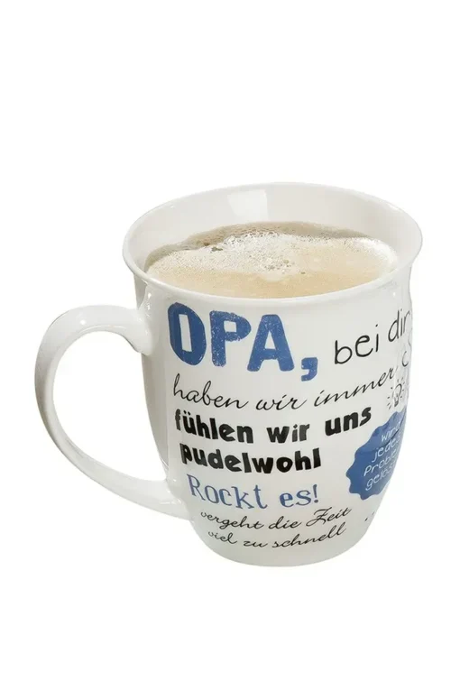 Jumbotasse "Opa, bei dir..."