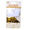 Konfetti-Mix "Happy Birthday" gold/weiß