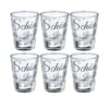 Motiv-Schnapsglas, 6er Set